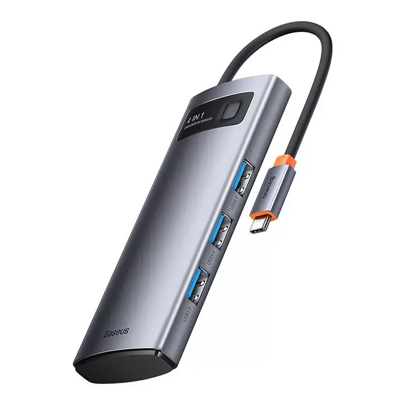 Hub USB-C a 4x USB 3.0 Baseus WKWG070013 — USB-C a cuatro puertos USB-A 3.0