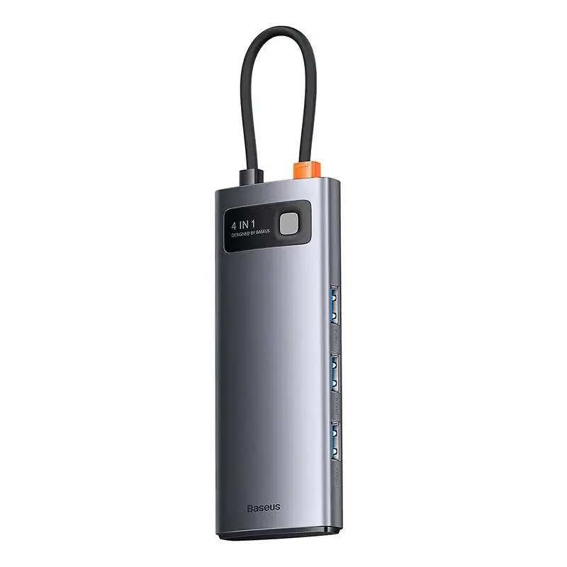 Hub USB-C a 4x USB 3.0 Baseus WKWG070013 — USB-C a cuatro puertos USB-A 3.0
