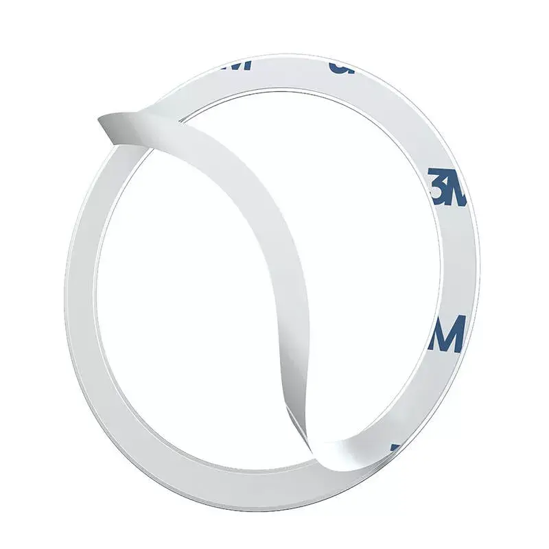 Anillo magnético Baseus serie Halo plateado — 2 uds. soportes de anillo para teléfono
