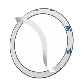 Anillo magnético Baseus Halo MagSafe negro — 2 uds. soportes de anillo magnéticos para teléfono
