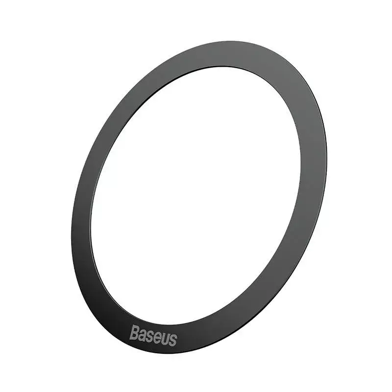 Anillo magnético Baseus Halo MagSafe negro — 2 uds. soportes de anillo magnéticos para teléfono