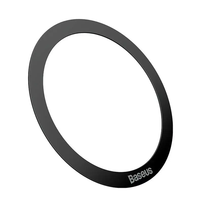 Anillo magnético Baseus Halo MagSafe negro — 2 uds. soportes de anillo magnéticos para teléfono