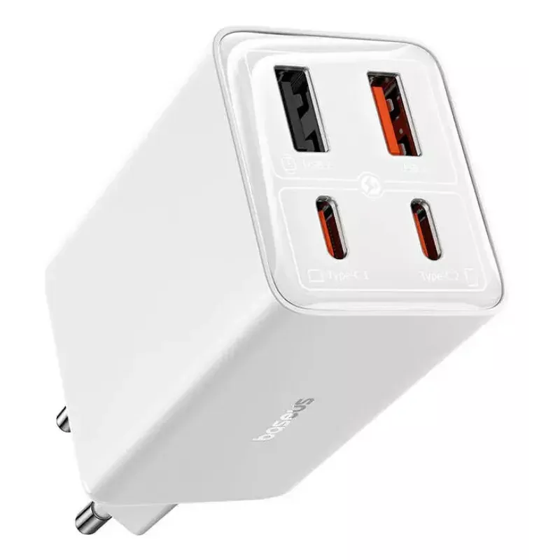 Cargador Baseus GaN6 Pro 20V 4 puertos USB Type-C USB 2.0