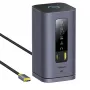 Docking station Baseus serie Spacemate 11 en 1 para Mac, gris