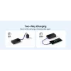 Batería externa Baseus EnerFill Bipow2 Pro – 20000 mAh, PD 3.0 y QC 3.0, 22,5 W, 1×USB-A + 1×USB-C, negro, hasta 3 dispositivos