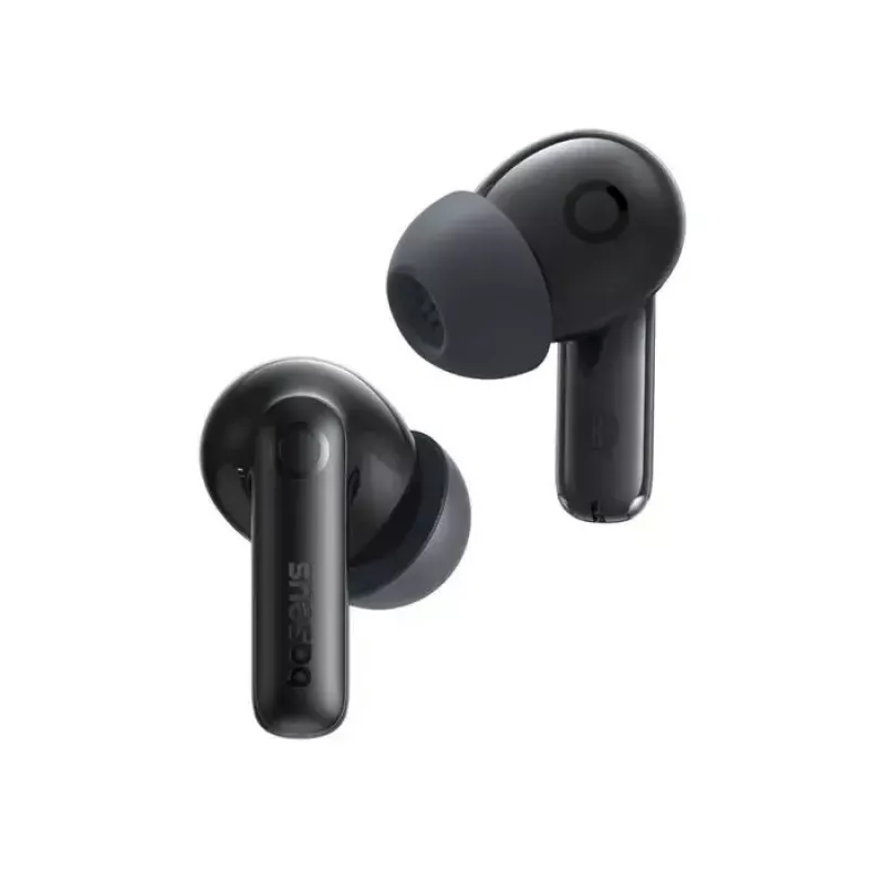 Auriculares Baseus Bass BP1 True Wireless Stereo (TWS) in-ear Bluetooth negro – para llamadas y música