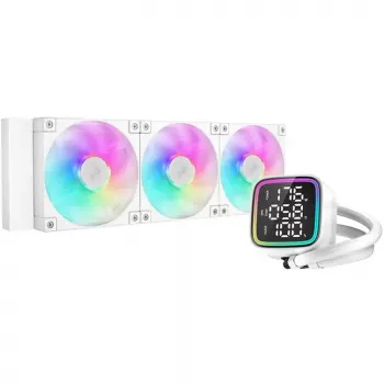 Refrigeración líquida para CPU DeepCool LD360 blanco con radiador de 360 mm