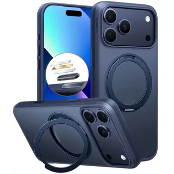 Funda para móvil Torras Pro Series para iPhone 17 Pro, azul marino