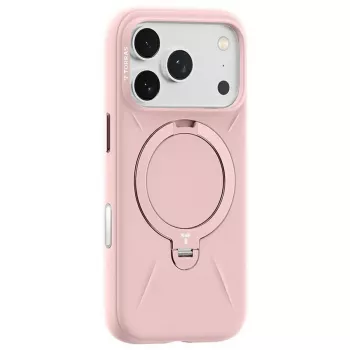 Funda para móvil Torras Ostand Spin Softune Series para iPhone 17 Pro – rosa
