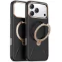 Funda para móvil Torras Ostand Spin Vegskin Series para iPhone 17 Pro Max, negra