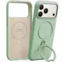 Funda protectora Torras Spin Softune Series para iPhone 17 Pro, verde
