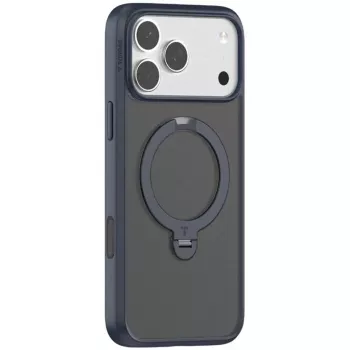 Funda para móvil Torras Ostand Spin Series para iPhone 17 Pro Max, azul marino