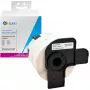 Cinta de etiquetas compatible G&G DK-11209 29 mm x 62 mm para impresoras Brother negro sobre blanco