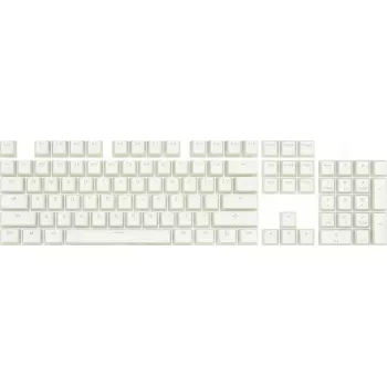 Set de keycaps REDRAGON A130 PBT Doubleshot White — teclas de repuesto, material PBT, grabado Doubleshot