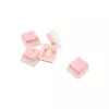 Set de teclas mecánicas REDRAGON A130 PBT Doubleshot — teclas rosa, construcción PBT Doubleshot