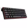 Teclado REDRAGON FIZZ PRO K616-RGB B Gaming USB RF Wireless Bluetooth QWERTY negro rojo