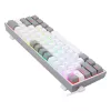 Redragon K617 Fizz RGB 60% teclado mecánico gaming con cable, negro