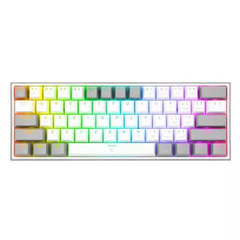 Redragon K617 Fizz RGB 60% teclado mecánico gaming con cable, negro