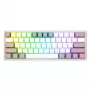 Redragon K617 Fizz RGB 60% teclado mecánico gaming con cable, negro