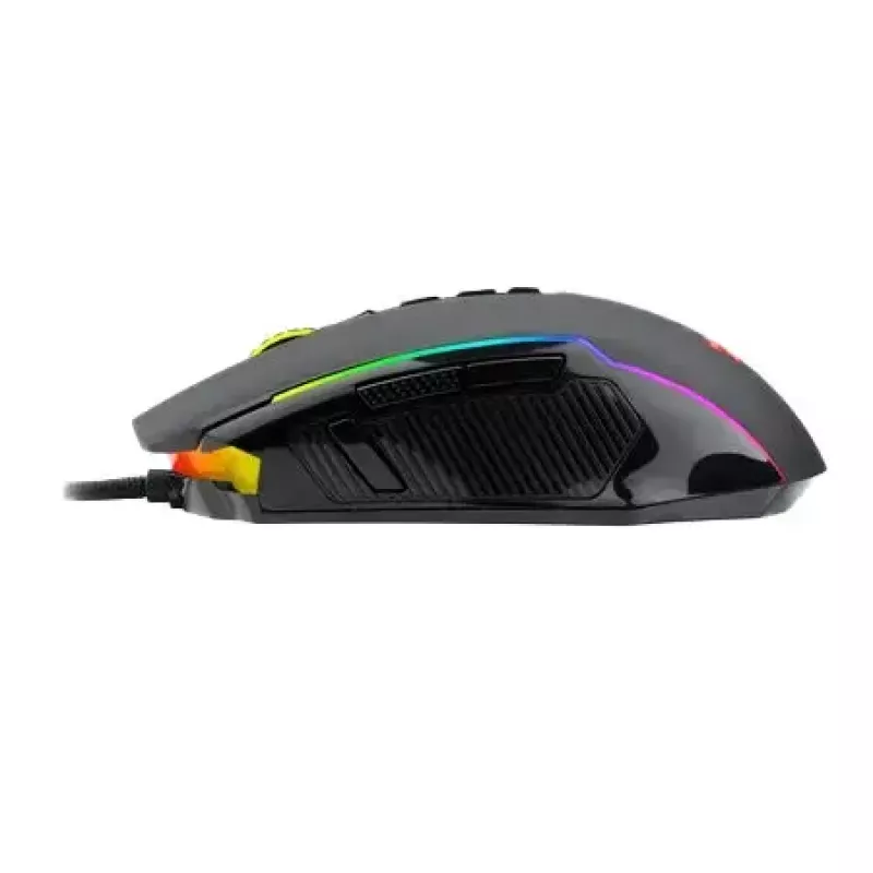 Ratón gaming REDRAGON M910-K Ranger — USB Type-C con cable, negro, 0,1304 kg