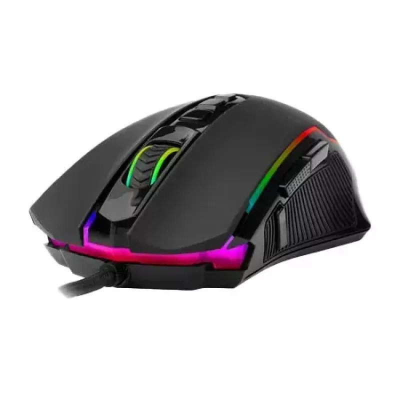 Ratón gaming REDRAGON M910-K Ranger — USB Type-C con cable, negro, 0,1304 kg