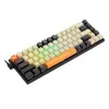 Teclado REDRAGON K633CGO-RGB Ryze Mechanical Wired USB negro blanco