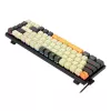 Teclado REDRAGON K633CGO-RGB Ryze Mechanical Wired USB negro blanco