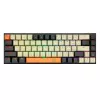 Teclado REDRAGON K633CGO-RGB Ryze Mechanical Wired USB negro blanco