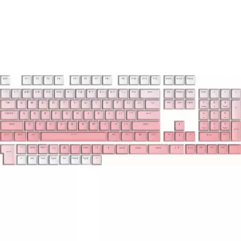 Teclado mecánico REDRAGON A139 Ombre Pink retroiluminación RGB