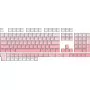Teclado mecánico REDRAGON A139 Ombre Pink retroiluminación RGB