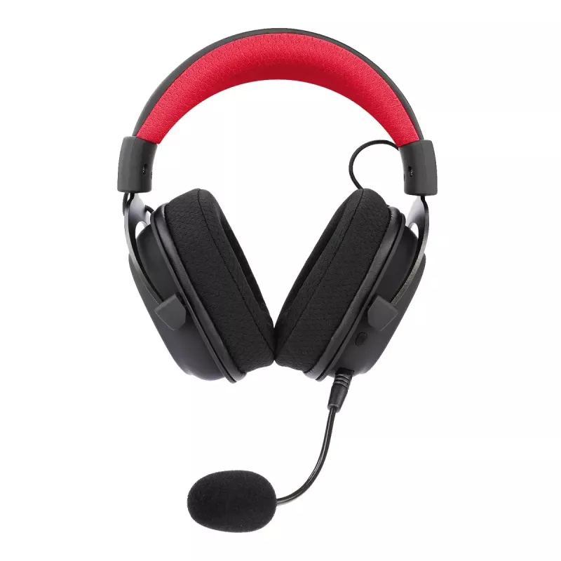 Auriculares de diadema Bluetooth con cable REDRAGON H510 Zeus Pro RGB – 20–20000 Hz, cable de 1,8 m, negro