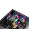 Redragon GC-F012 juego de ventiladores de caja de 120 mm, pack de 3