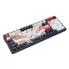 Teclado mecánico REDRAGON K686AK-RGB-PRO — RF Wireless + USB, Navy White, cable de 1,5 m