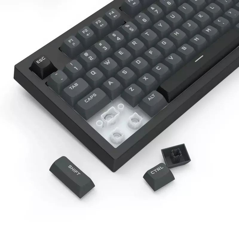 Teclado REDRAGON K518-RGB-GB Crux USB con cable negro membrana