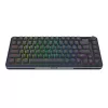 Teclado mecánico REDRAGON K708-RGB-PRO con USB, RF Wireless y Bluetooth, cable de 1,5 m, negro, 0,76 kg