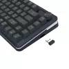Teclado mecánico REDRAGON K708-RGB-PRO con USB, RF Wireless y Bluetooth, cable de 1,5 m, negro, 0,76 kg