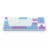 Teclado mecánico REDRAGON K707WBP-RGB-PRO con cable USB azul blanco