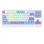 Teclado mecánico REDRAGON K707WBP-RGB-PRO con cable USB azul blanco