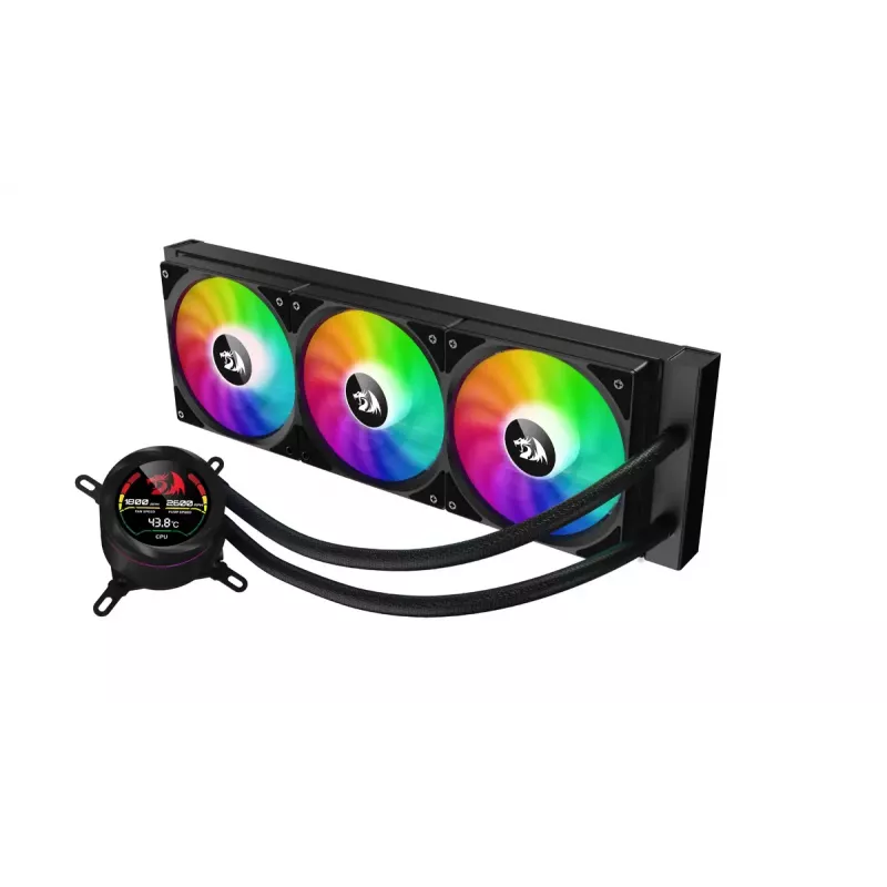 Sistema de refrigeración para PC REDRAGON CCW-1017 flujo de aire eficiente iluminación RGB