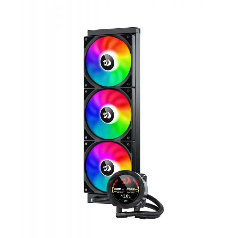 Sistema de refrigeración para PC REDRAGON CCW-1017 flujo de aire eficiente iluminación RGB