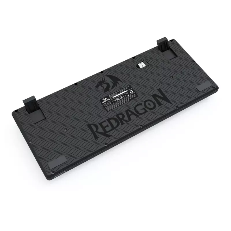 Teclado REDRAGON K516RGB-PRO SHIVA PRO 87 USB RF Wireless Bluetooth negro