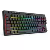 Teclado REDRAGON K516RGB-PRO SHIVA PRO 87 USB RF Wireless Bluetooth negro