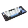 Teclado REDRAGON K732WLB-RGB-PRO URANUS PRO — 65 % mecánico, USB + RF Wireless + Bluetooth, QWERTY, distribuciones en inglés, cable de 1,5 m, negro/blanco