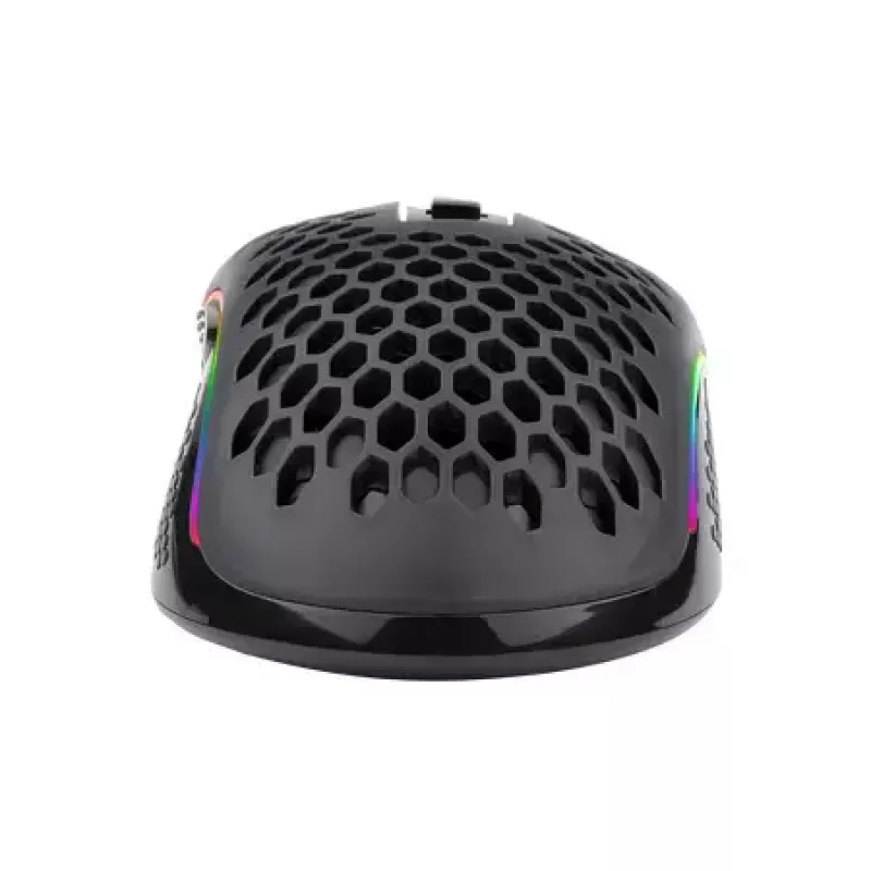 Ratón gaming con cable REDRAGON M808-RGB Storm — USB Type-C, negro, 85 g