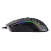 Ratón gaming con cable REDRAGON M808-RGB Storm — USB Type-C, negro, 85 g