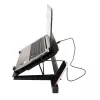 Base refrigeradora para portátil REDRAGON GCP500 Ivy diseño ergonómico 5 ventiladores