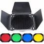 Barndoor Godox BD-04 accesorio para flashes de estudio fotográfico
