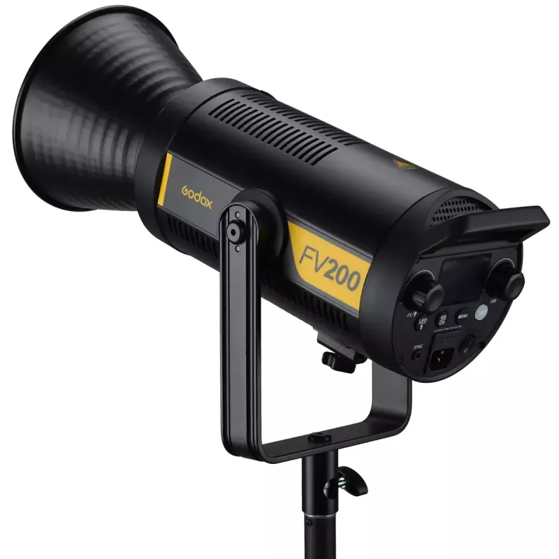 Flash de estudio fotográfico Godox FV200 1/8000 s negro