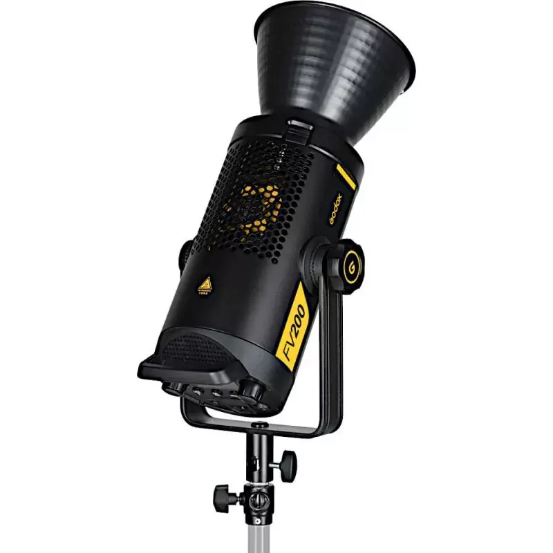 Flash de estudio fotográfico Godox FV200 1/8000 s negro