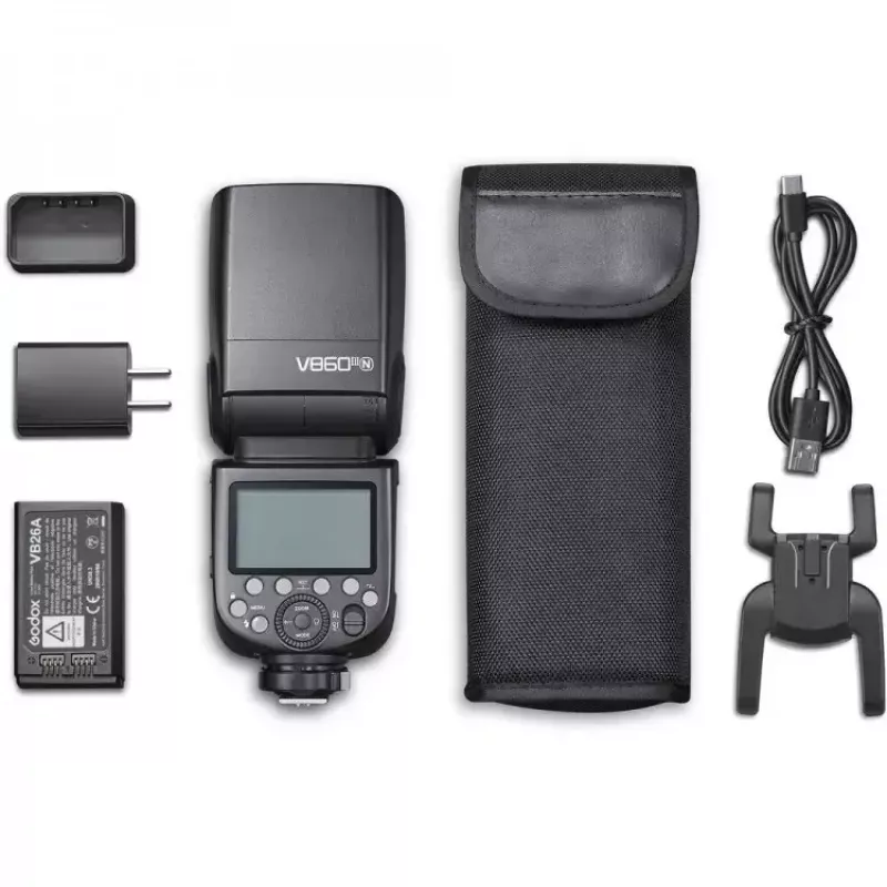 Flash esclavo Godox Ving V860III negro 1,5 s de reciclaje 530 g